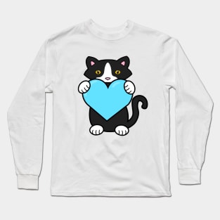 Tuxedo cat Long Sleeve T-Shirt